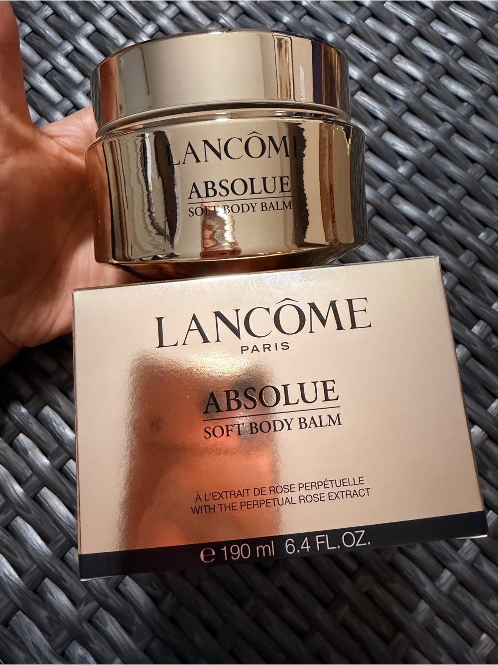 Lancôme Absolue Soft Body Balm — Gold Packaging
